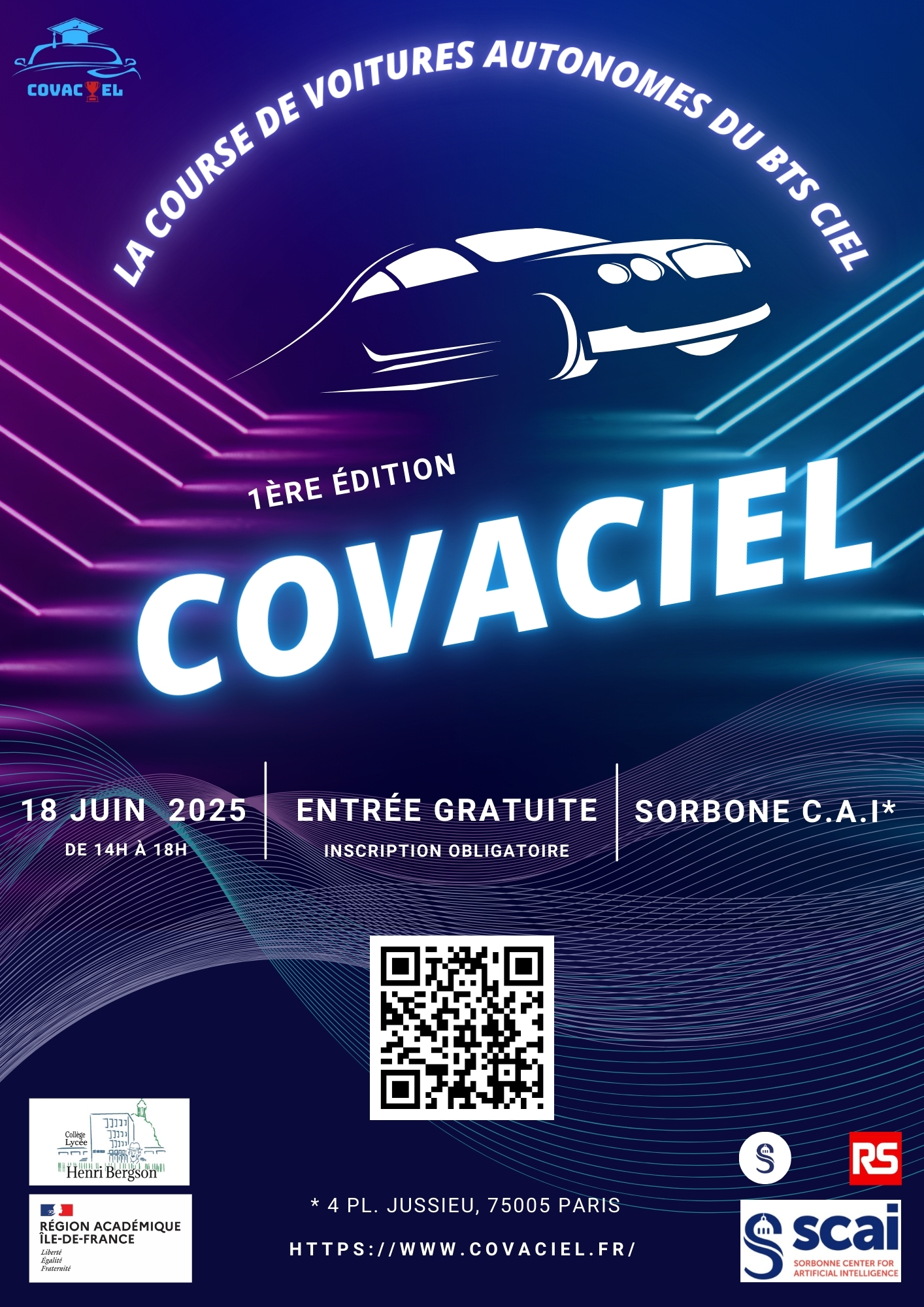 Affiche CoVACIEL 2025